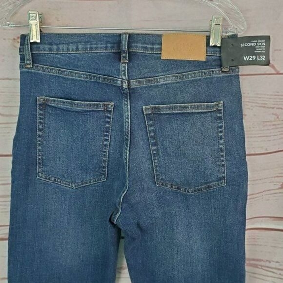 NWT Cheap Monday Second Skin High Waist Skinny Fit Leg Jeans 29x32 - Picture 5 of 8